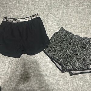 Bundle Girls Black and White Athletic Shorts